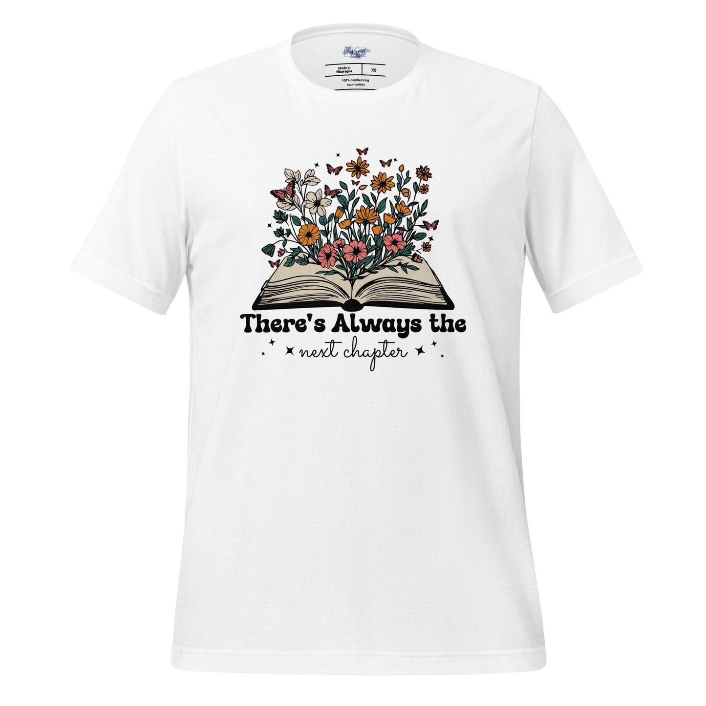 The Next Chapter Flower Book Tee - RegSmegLifeVibes Tee