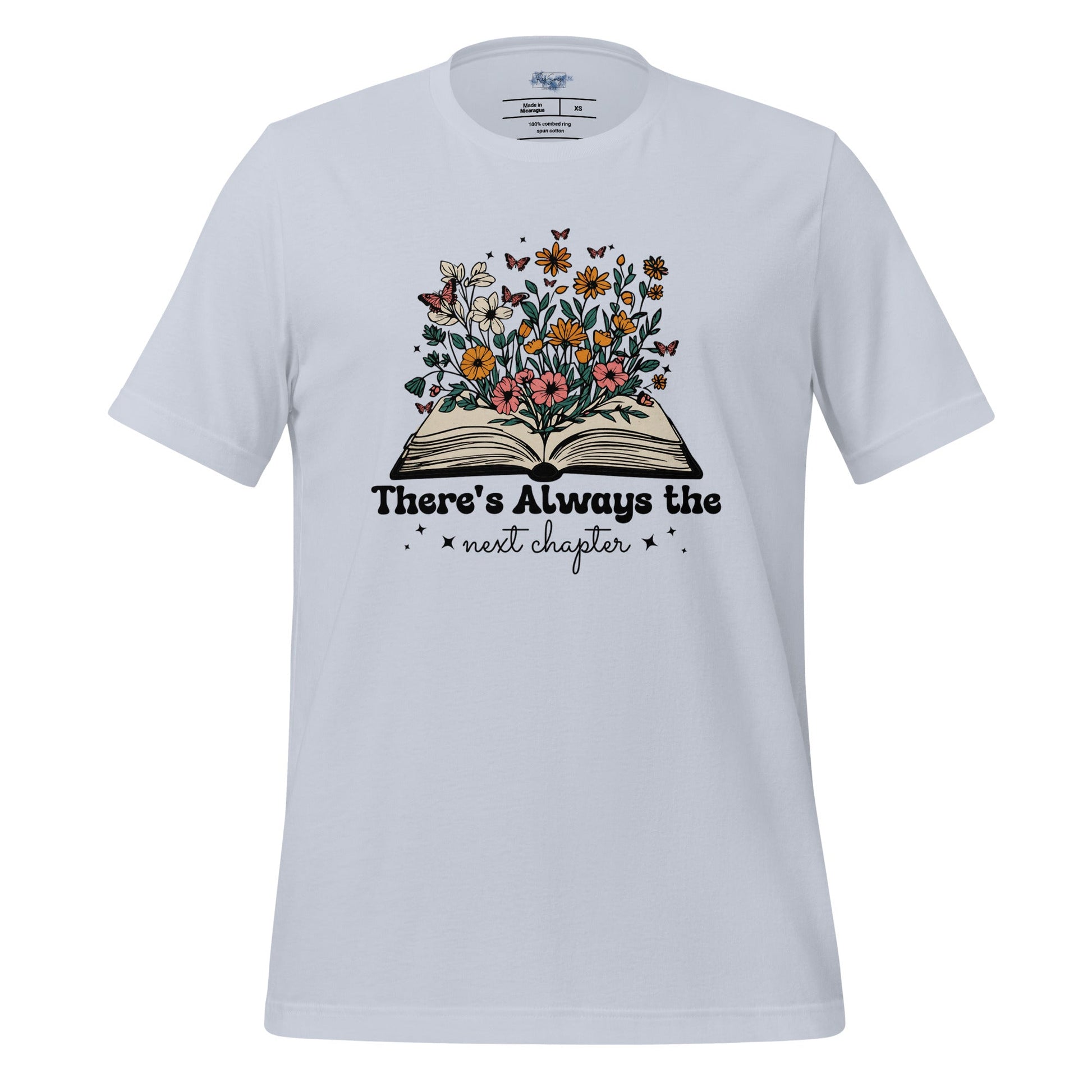 The Next Chapter Flower Book Tee - RegSmegLifeVibes Tee