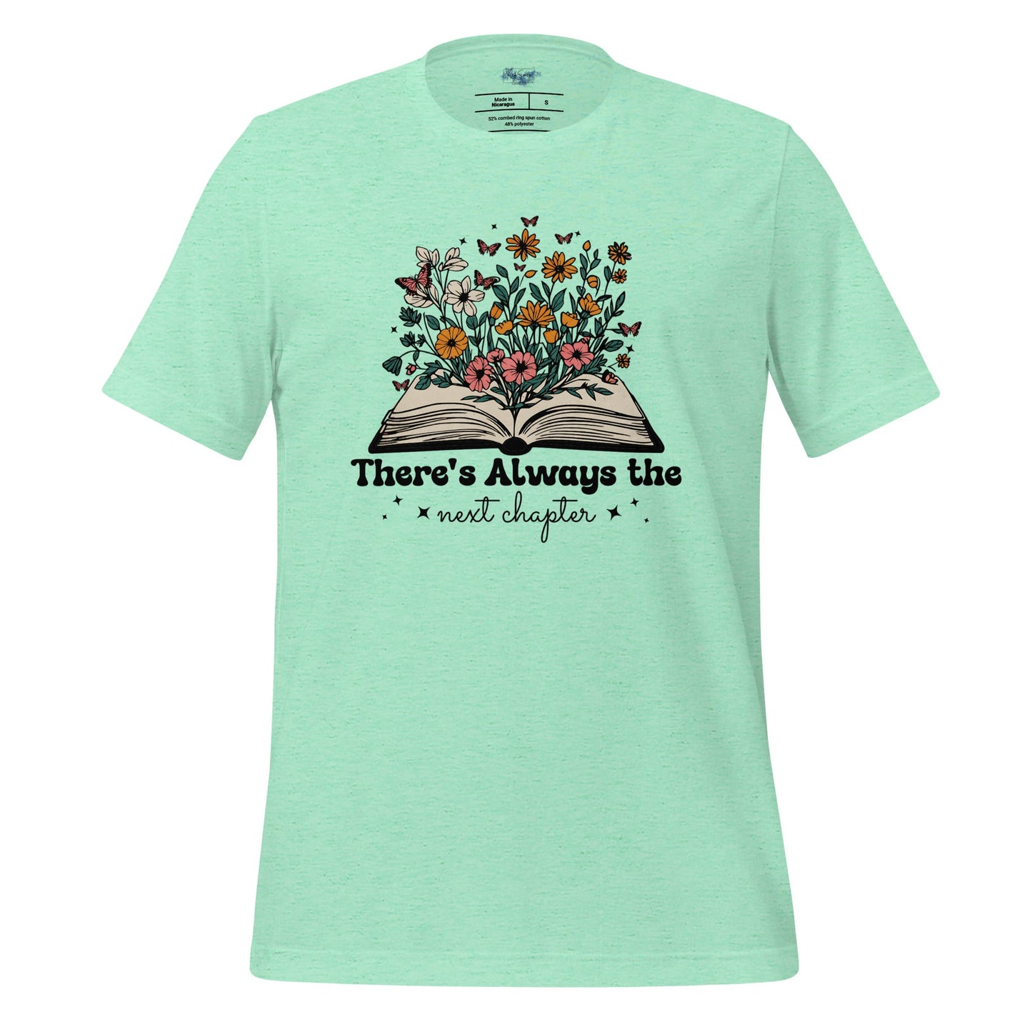 The Next Chapter Flower Book Tee - RegSmegLifeVibes Tee