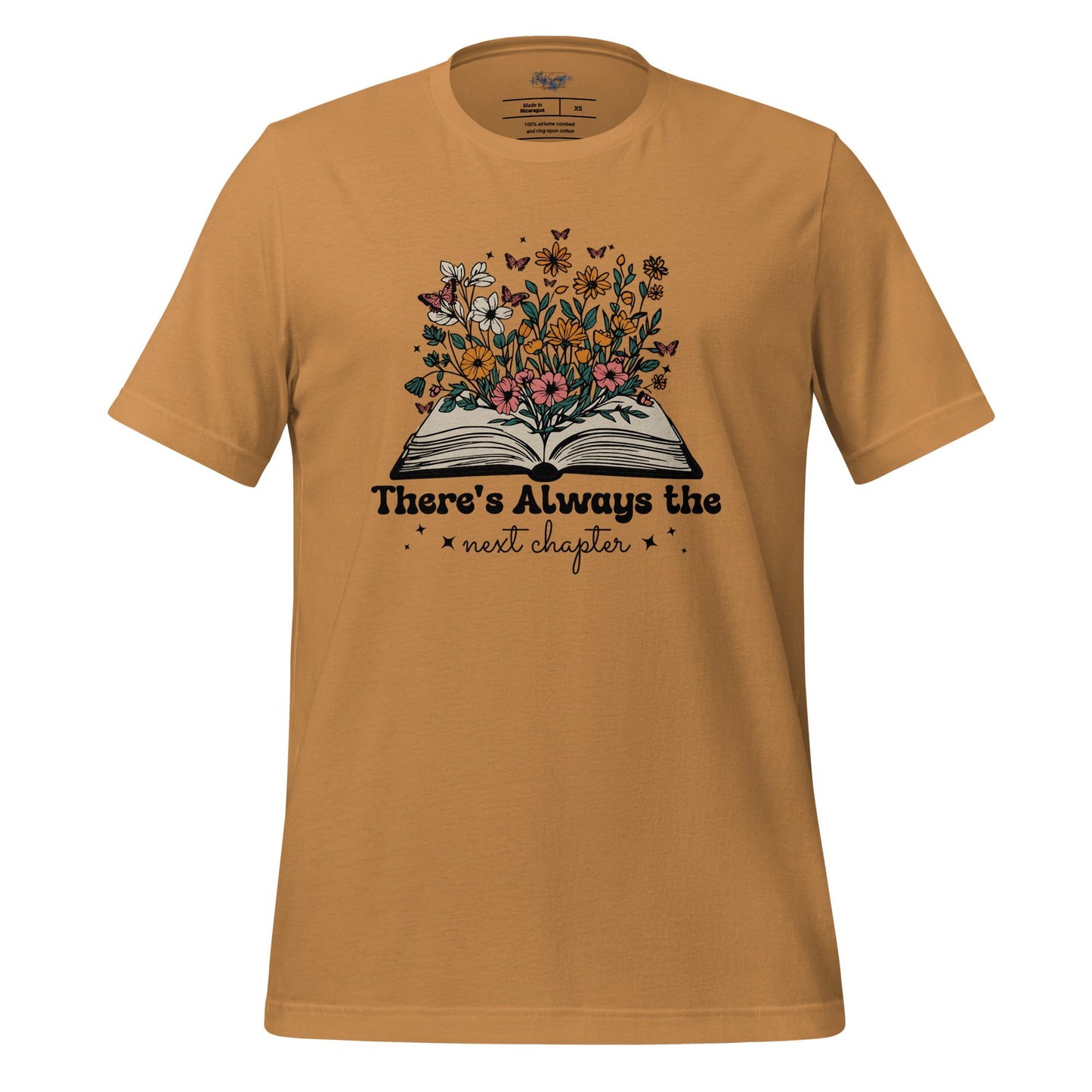 The Next Chapter Flower Book Tee - RegSmegLifeVibes Tee