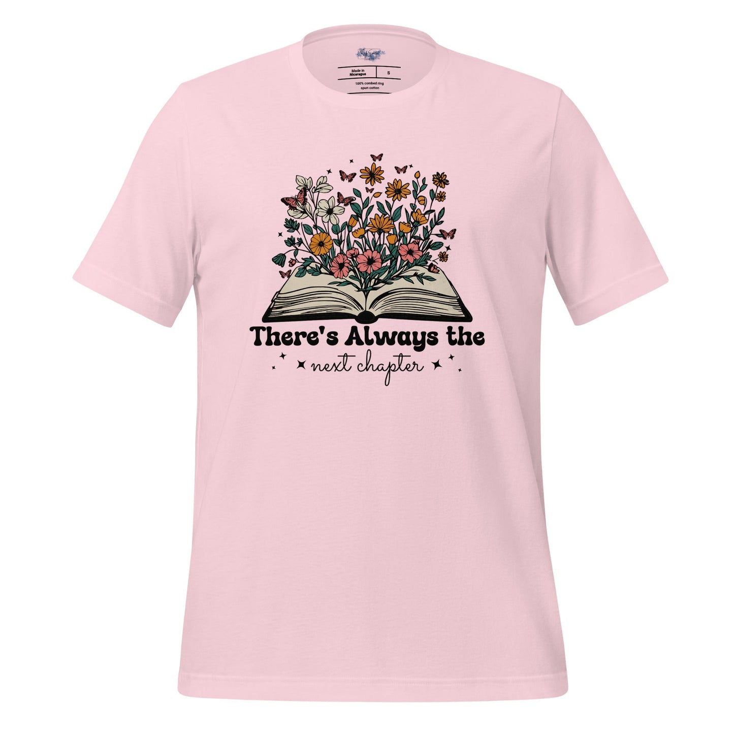 The Next Chapter Flower Book Tee - RegSmegLifeVibes Tee