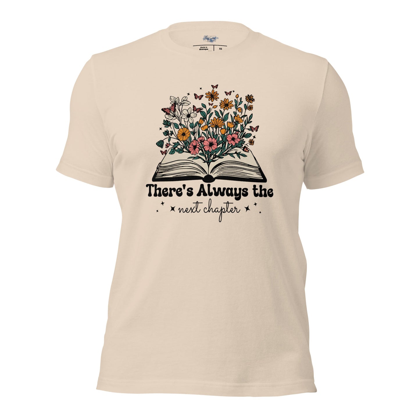 There’s Always the Next Chapter T-Shirt | Whimsical Book Lover Tee - RegSmegLife